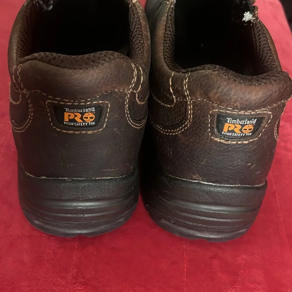 Timberland PRO Men's, Camel Brown, Alloy Toe, EH, Slip On. Size 14. Like new.